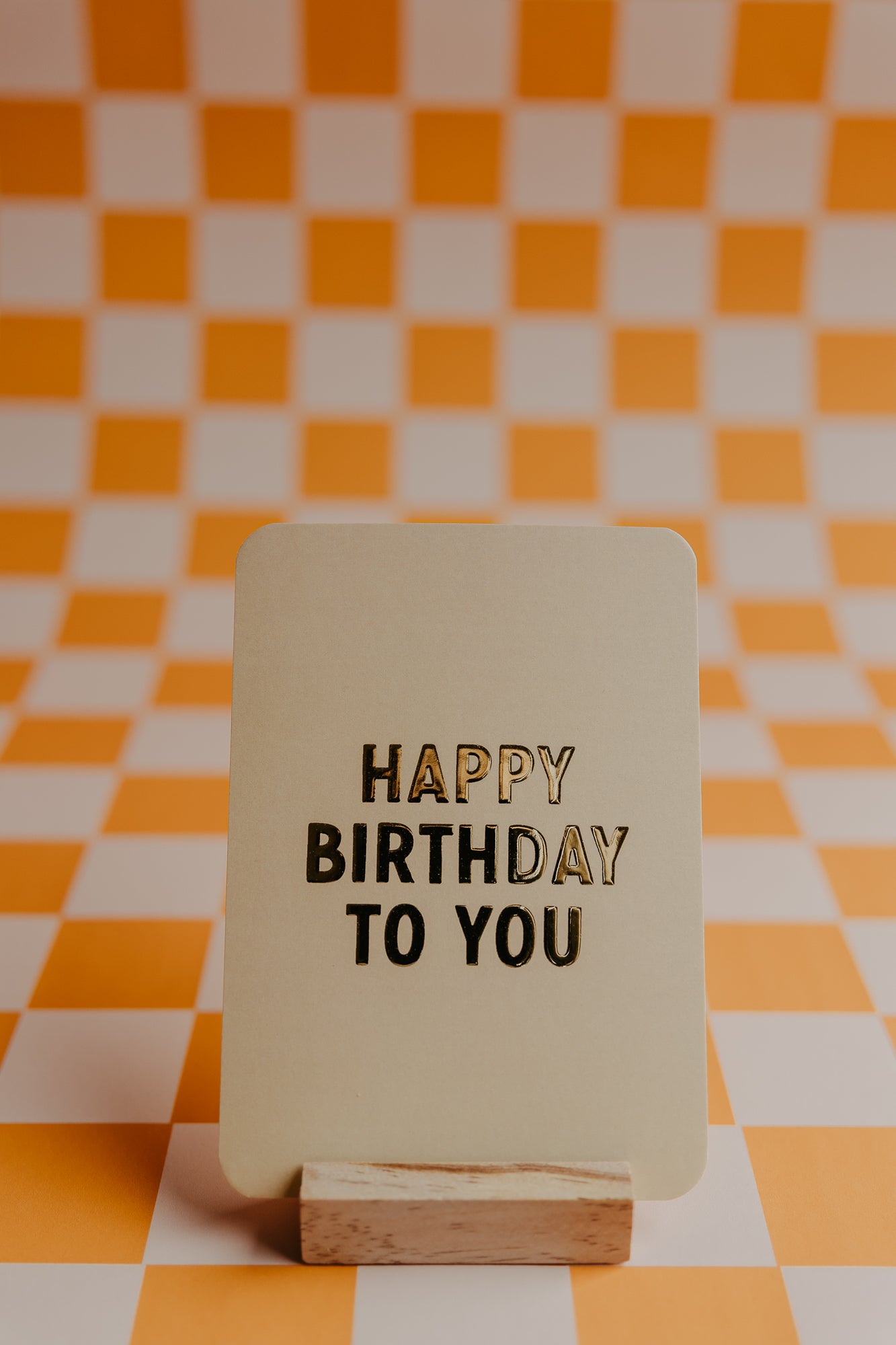 Wenskaart - Happy birthday