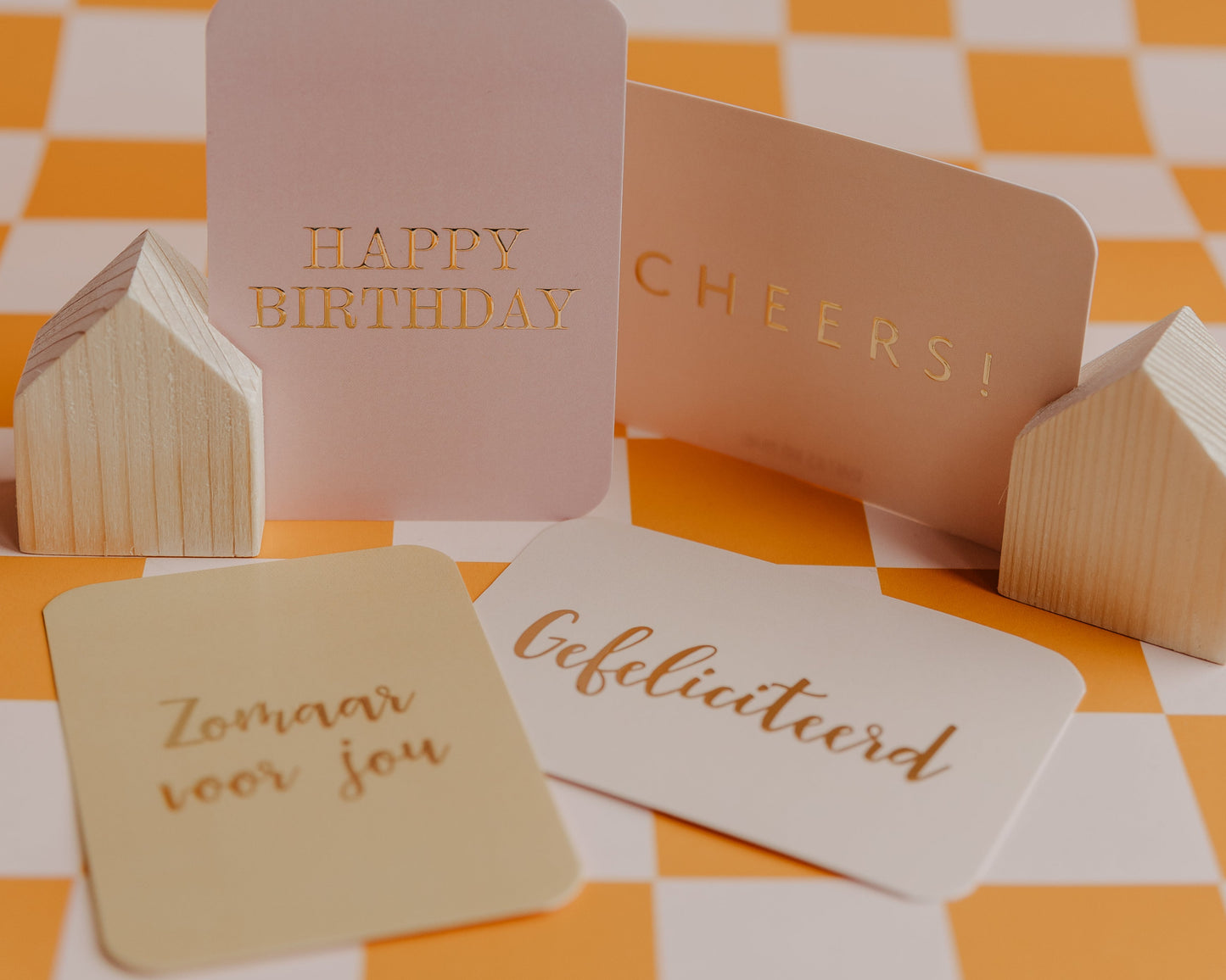 Minikaart - Gefeliciteerd