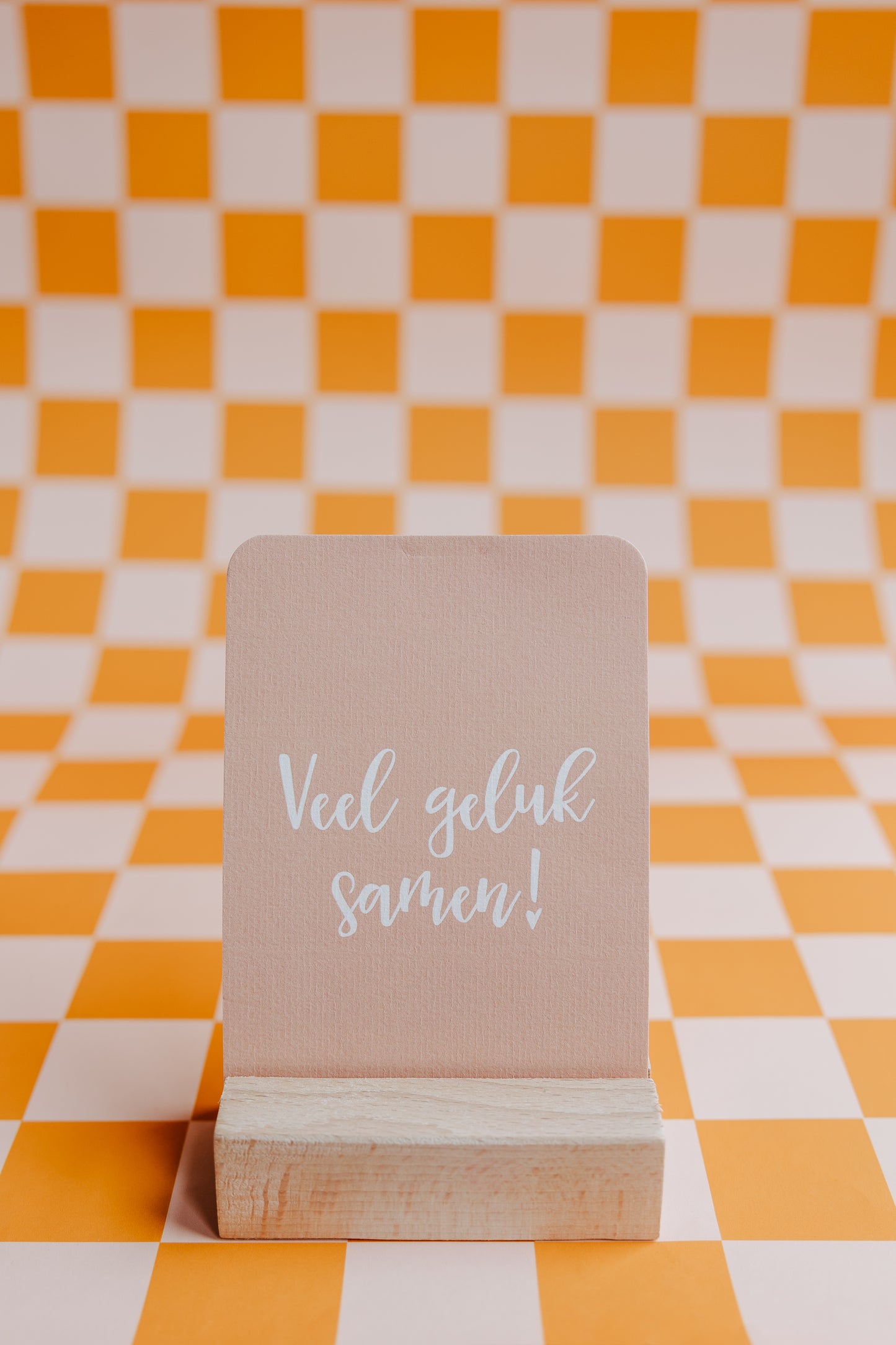 Wenskaart - Veel geluk samen!