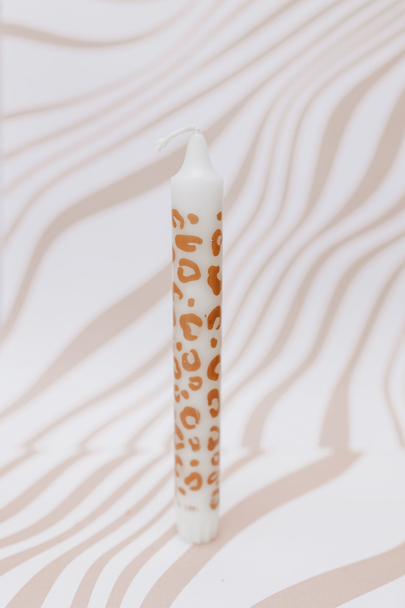 Dinerkaars leopard - Lichtbruin
