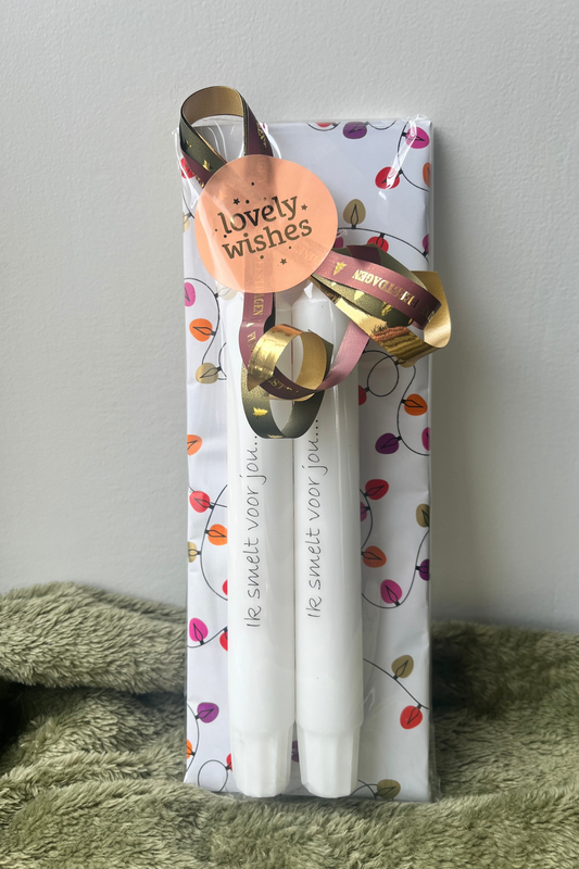 Kerstcadeau lovely wishes - Ik smelt voor jou