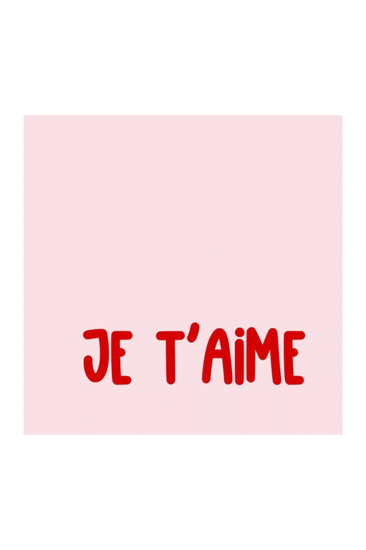 Forex tegeltje - Je t'aime