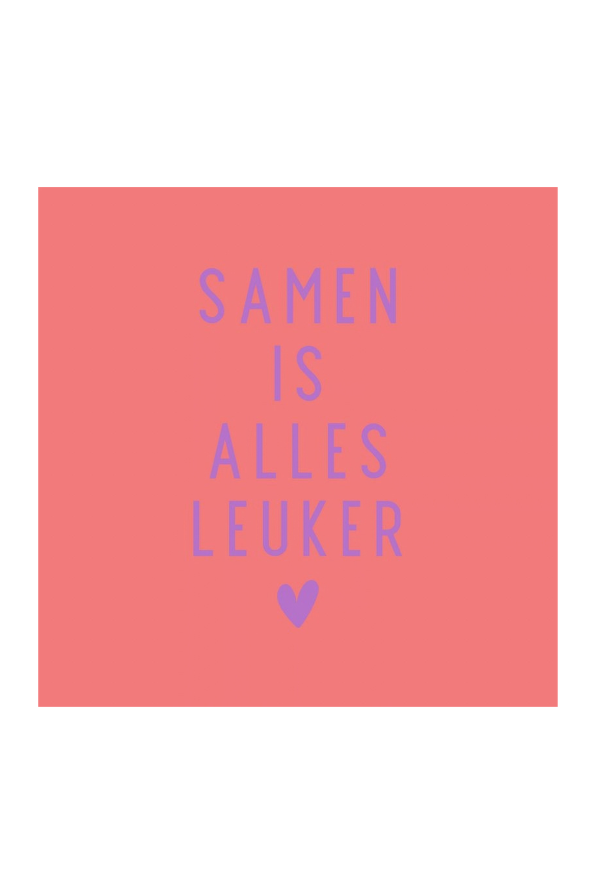Forex tegeltje - Samen is alles leuker