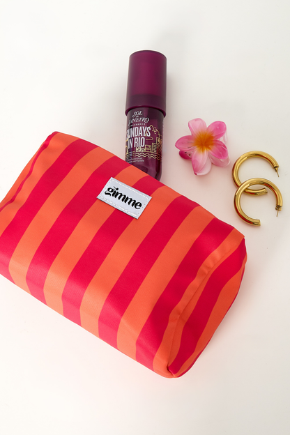 Make-up tas - Oranje/rood